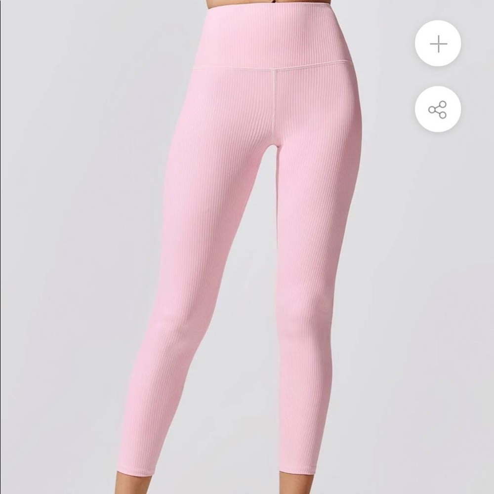 Carbon 38 ribbed legging size M